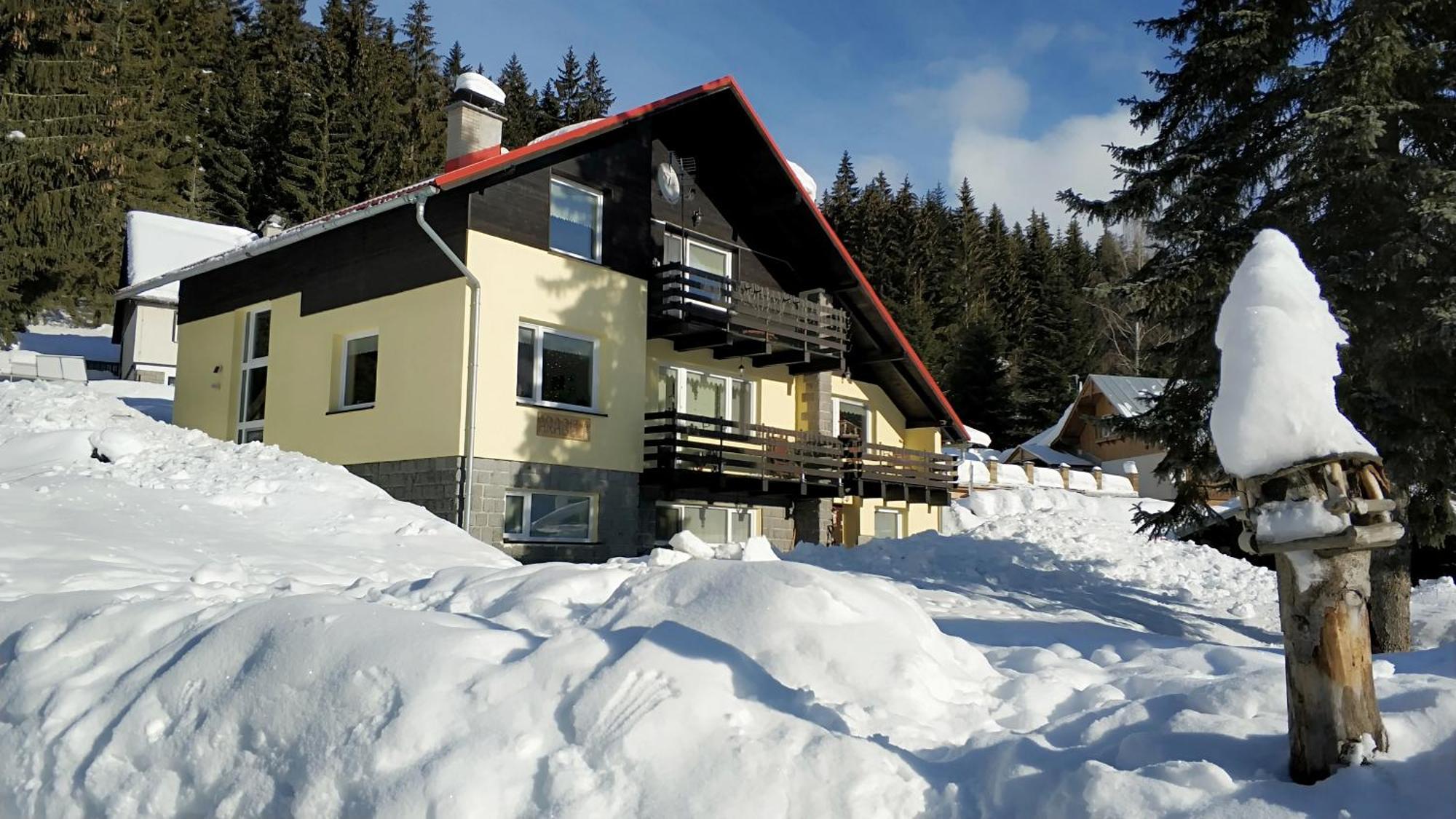 Pension Arabela Bed & Breakfast Harrachov Bagian luar foto